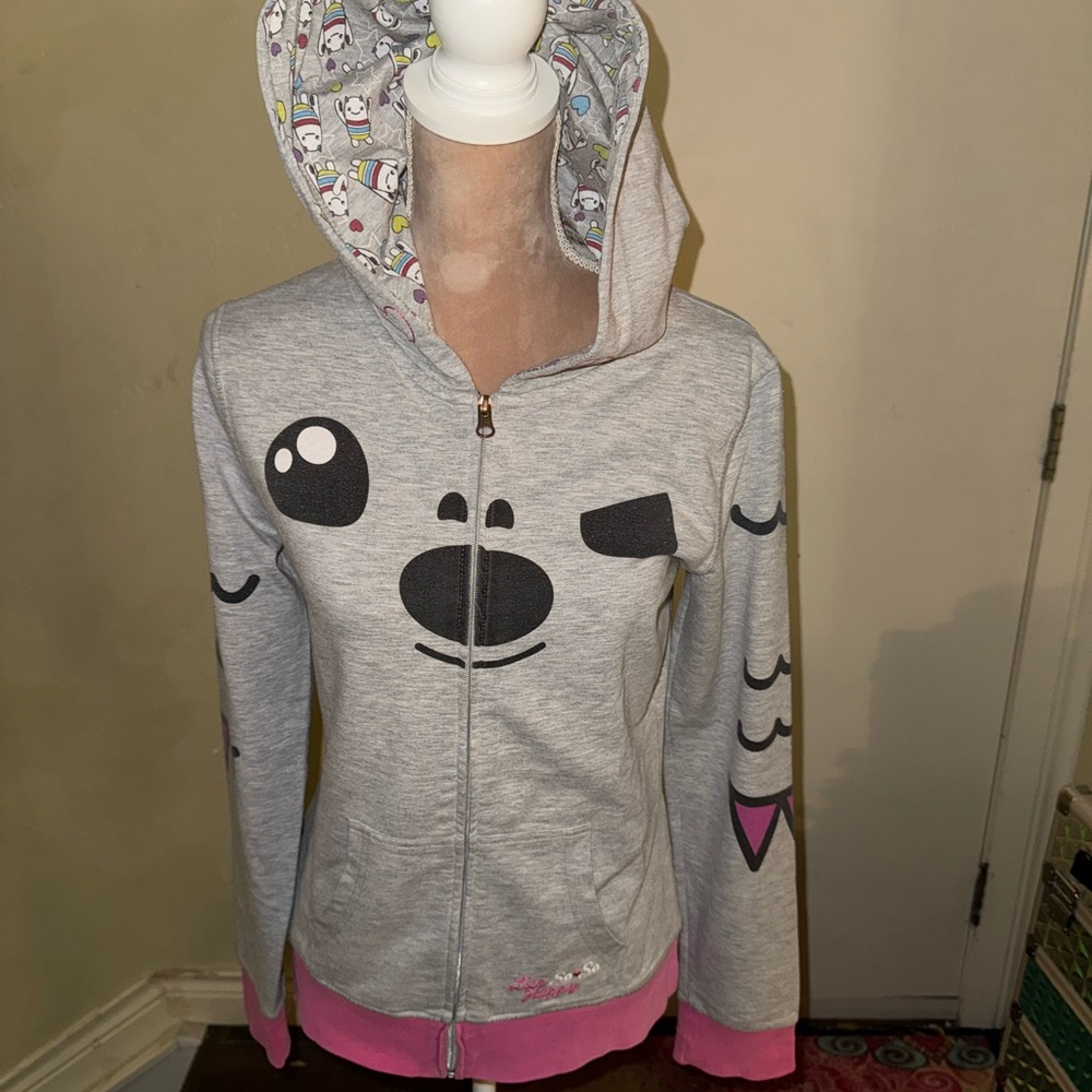 So So Happy rare vintage monster hoodie